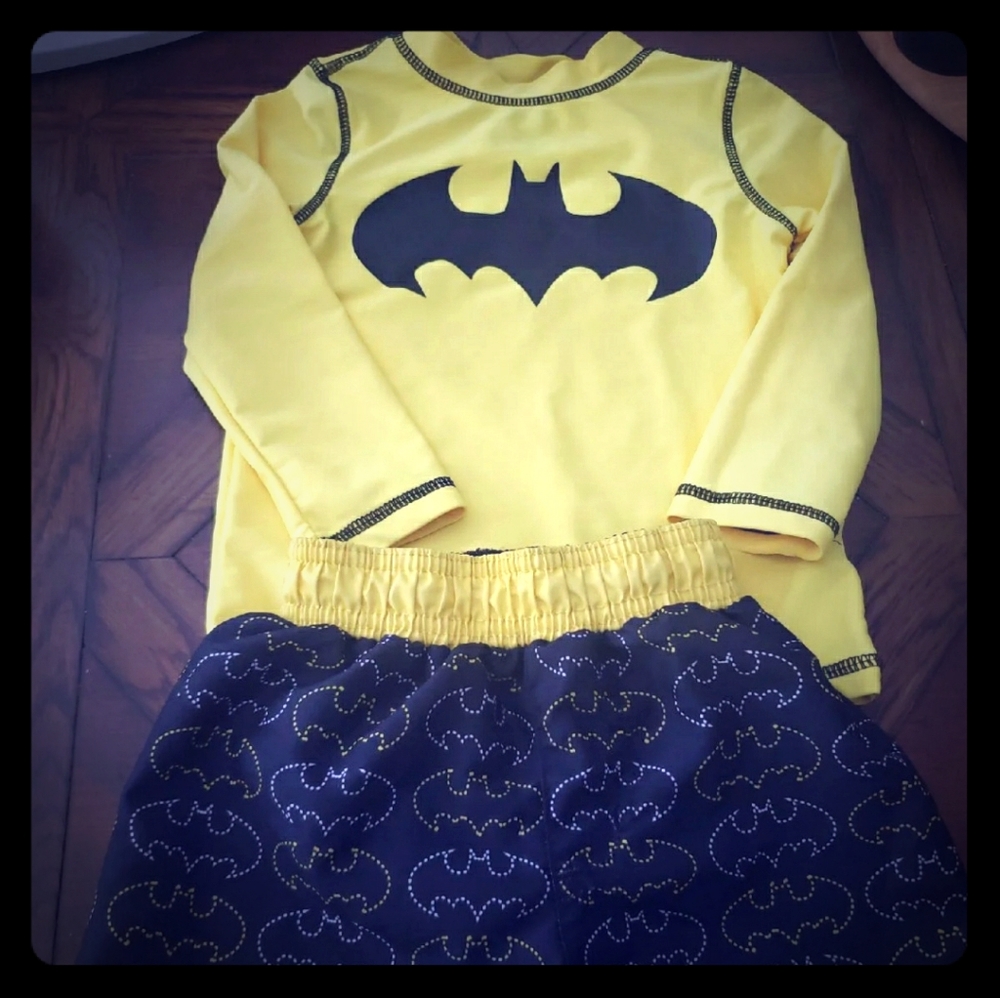 Boys 2t Batman swimsuit